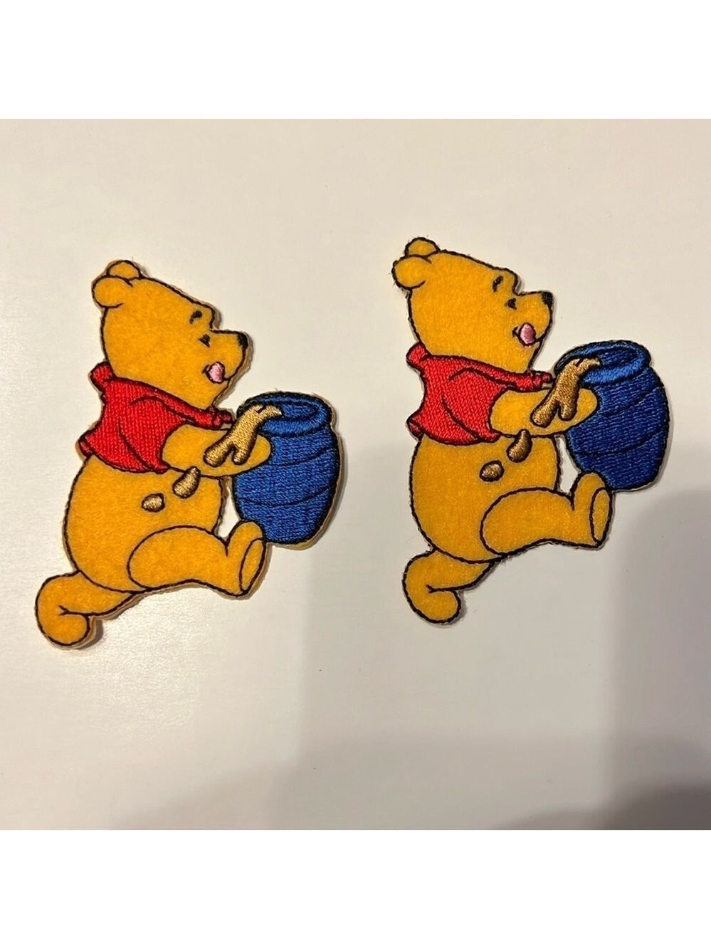 Winnie the Pooh iron patches. Set of 2